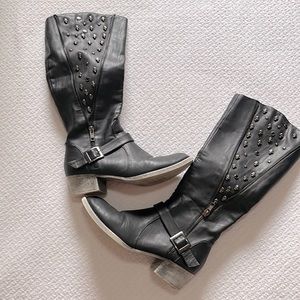 Cowboy style boots